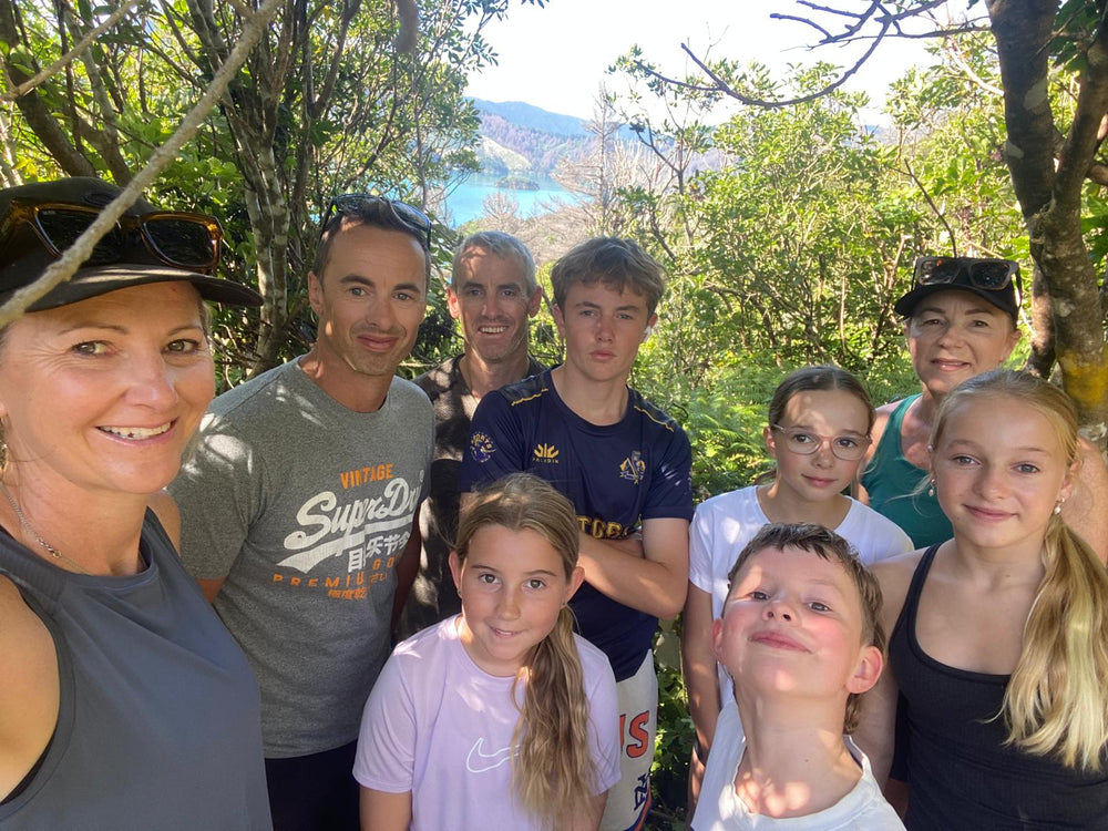 We're a Kiwi family, just like yours