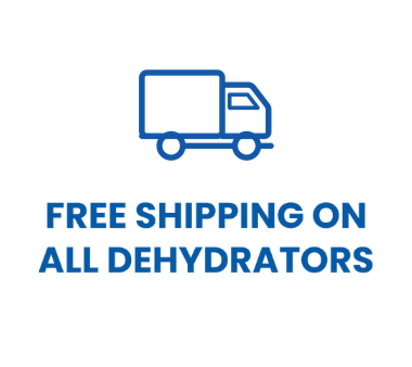 Free shipping on all dehydrators